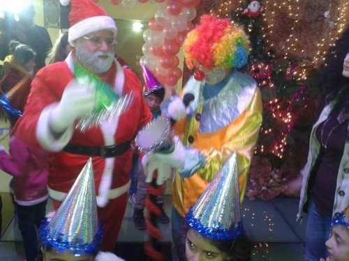 Christmas celebration in Swaida City, Syria