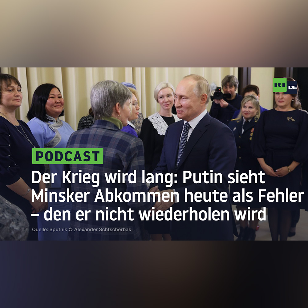 Der Krieg Wird Lang Putin Sieht Minsker Abkommen Heute Als Fehler