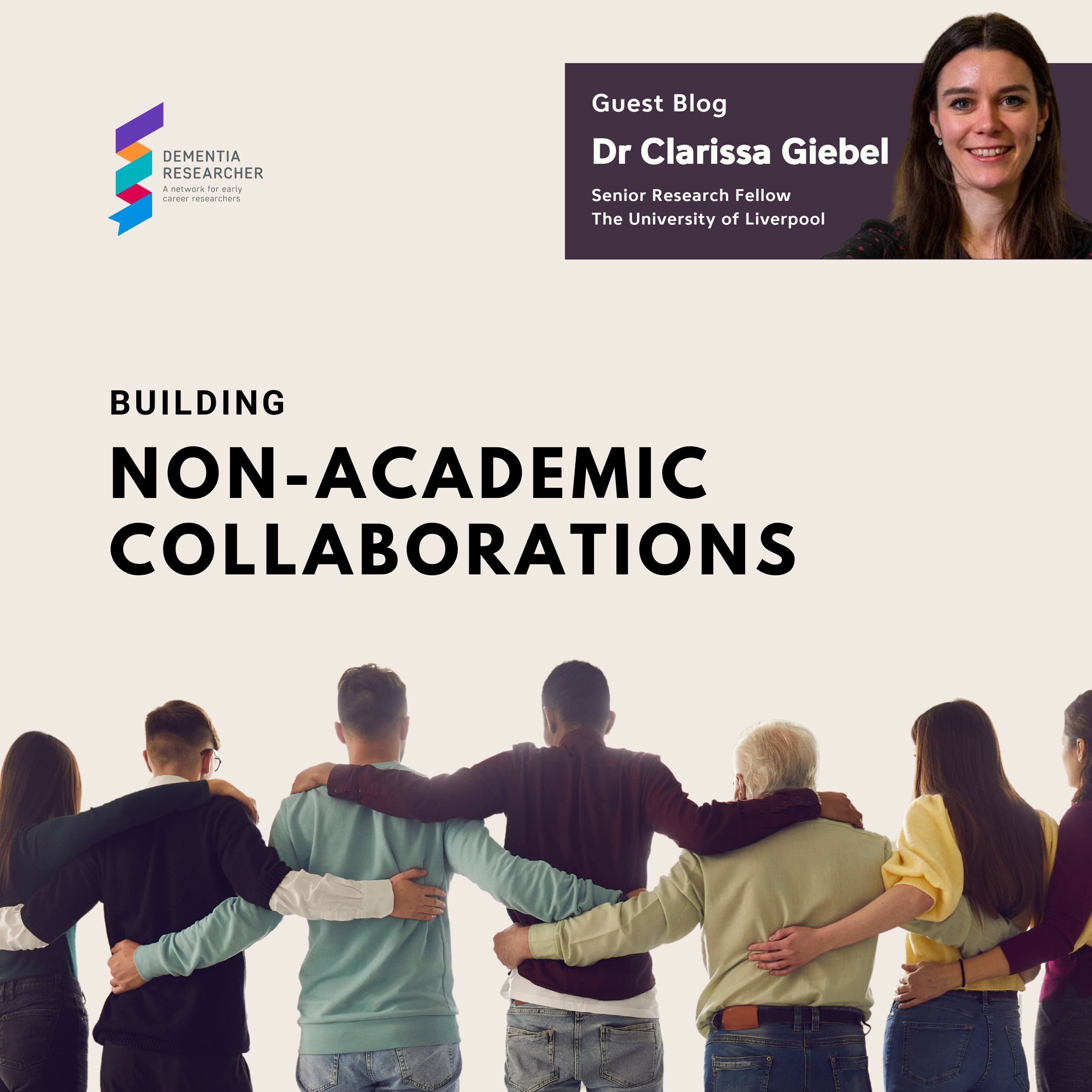 Dr Clarissa Giebel Building nonacademic collaborations Dementia