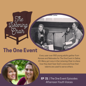 Episode 21: The One Event Episodes - Afternoon Youth Voices