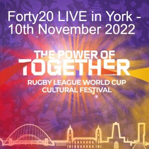 Forty20 LIVE in York - 10th November 2022