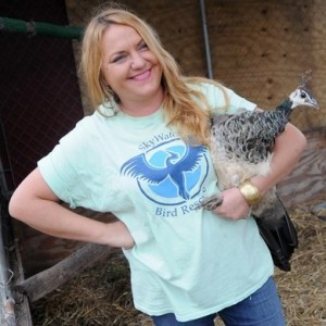 Amelia Mason of Skywatch Bird Rescue