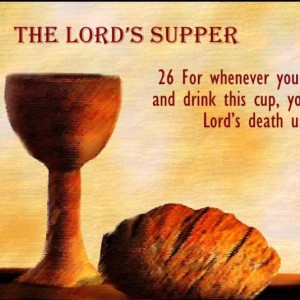 Holy Thursday: Mass of The Lord’s Supper 2nd reading