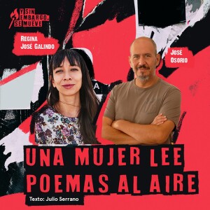 Una mujer lee poemas al aire