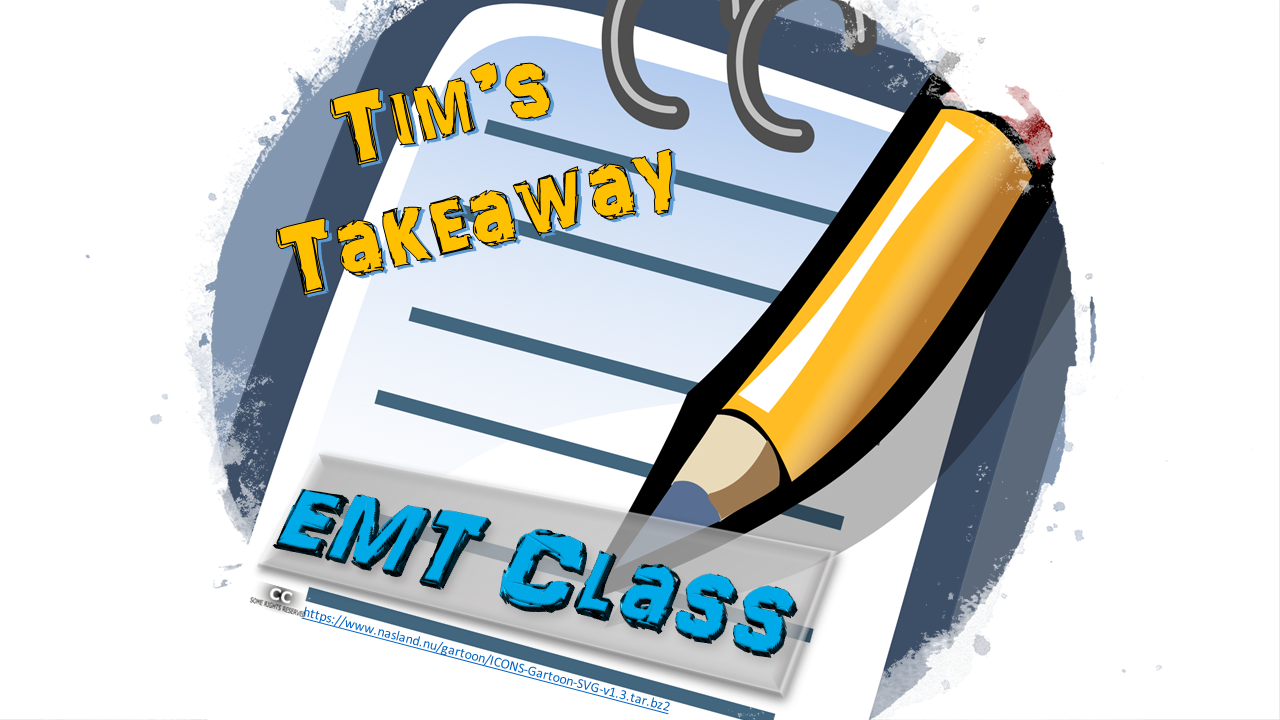 Tim\'s Take Away on EMS and Education related topics