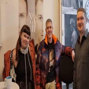 Besøg af Martin Jensen og Theresa Rex