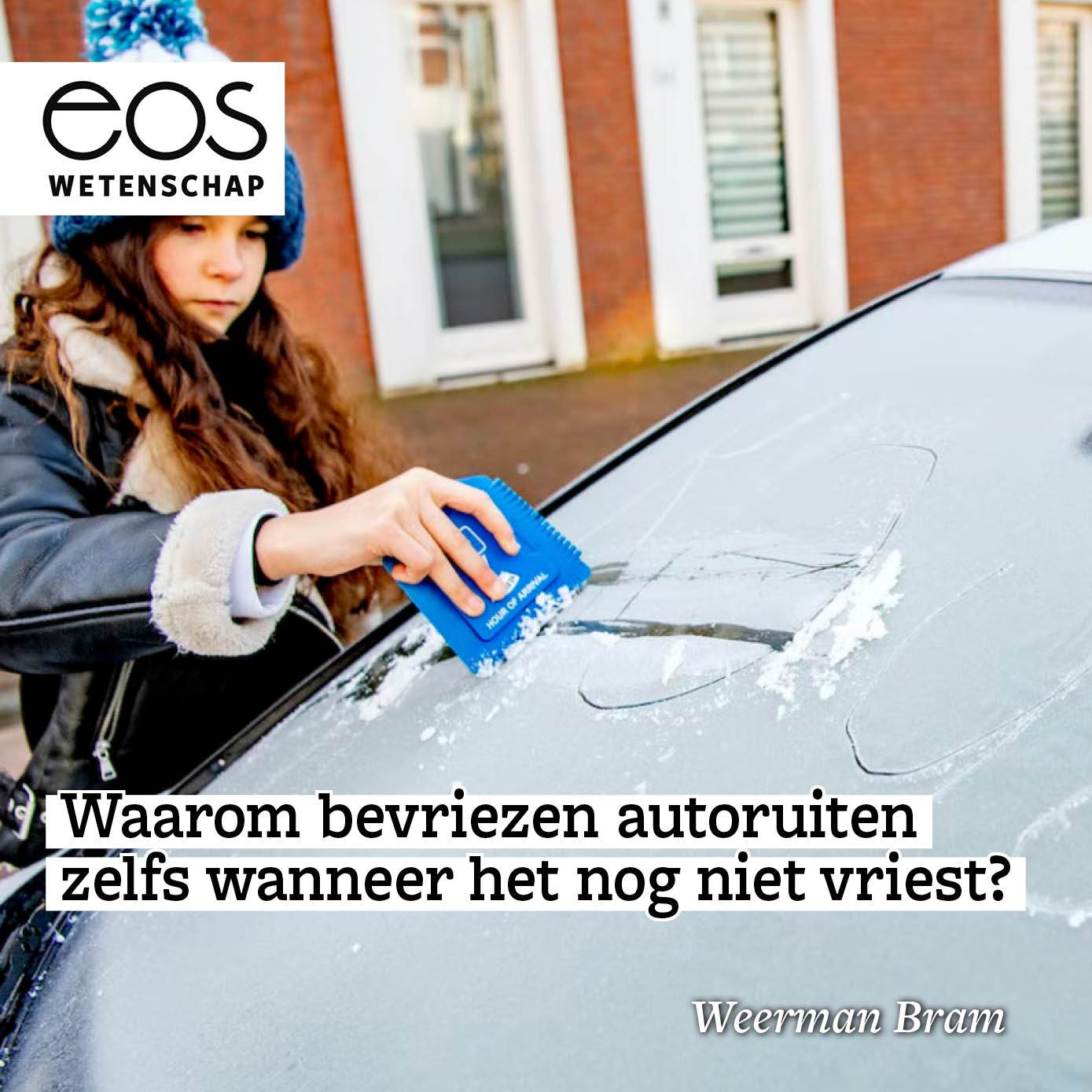 Waarom bevriezen autoruiten zelfs wanneer het nog niet vriest? - Weerman Bram