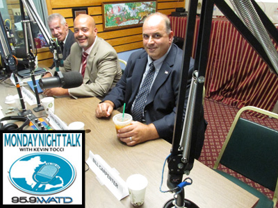 Monday Night Talk 9-14-2015 featuring WATD's Brockton Mayoral Debate