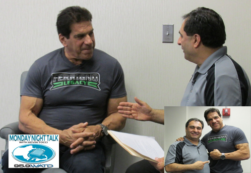 Monday Night Talk 4-25-2016 featuring Actor and Fitness Guru Lou Ferrigno