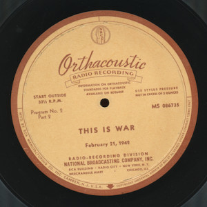 This is War - February 21, 1942