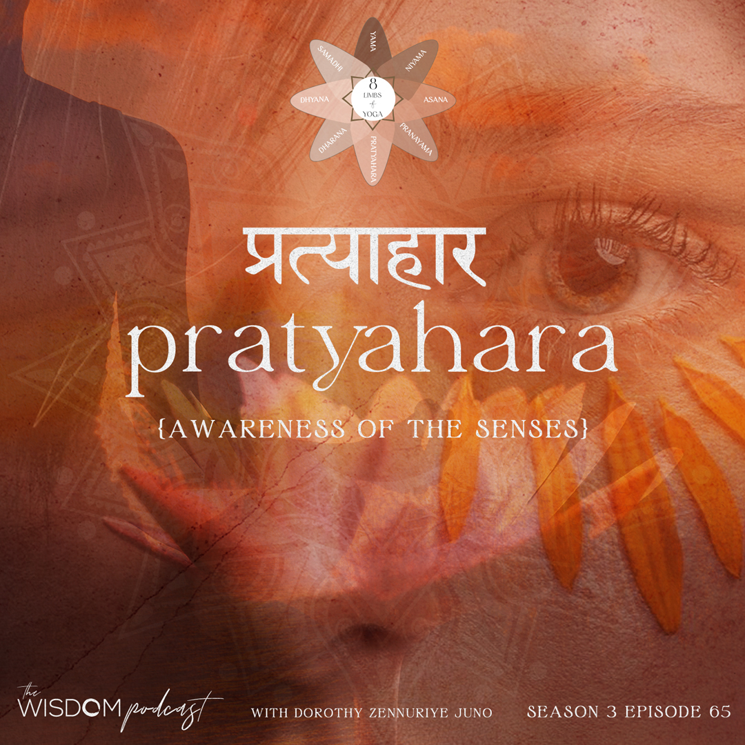 PRATYAHARA ~ Awareness of the Senses | The Fifth Limb | The WISDOM podcast | S3 E65