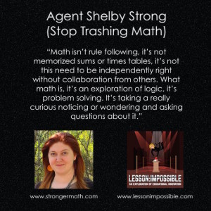 Agent Shelby Strong (Stop Trashing Math)