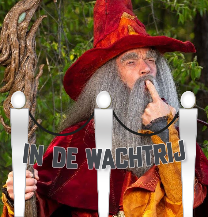 In de wachtrij