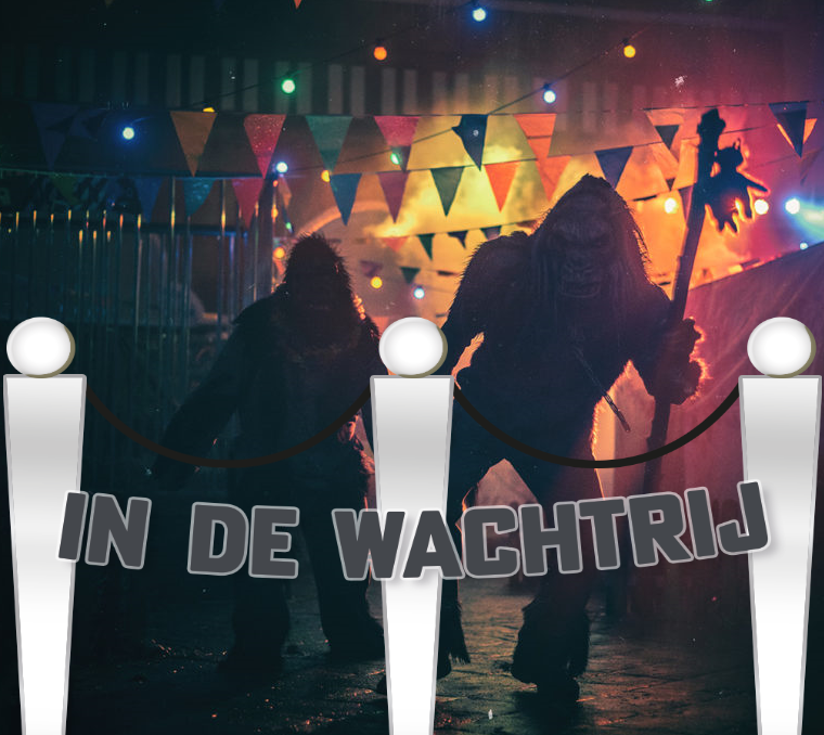 In de wachtrij