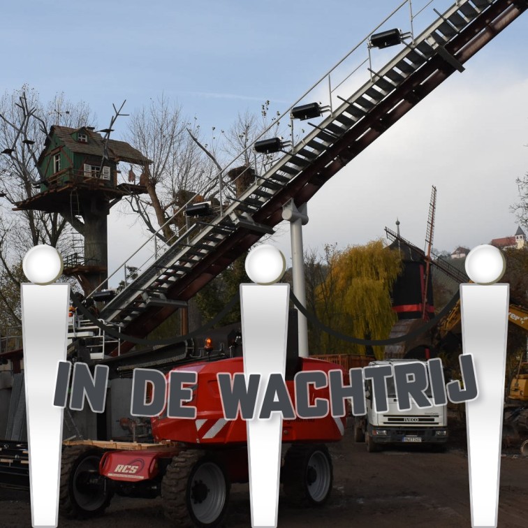 In de wachtrij