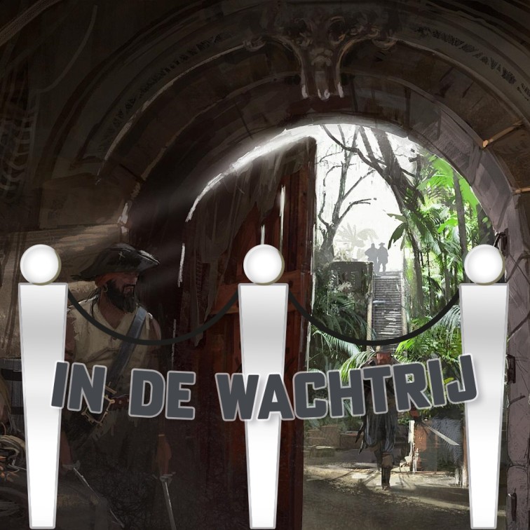 In de wachtrij