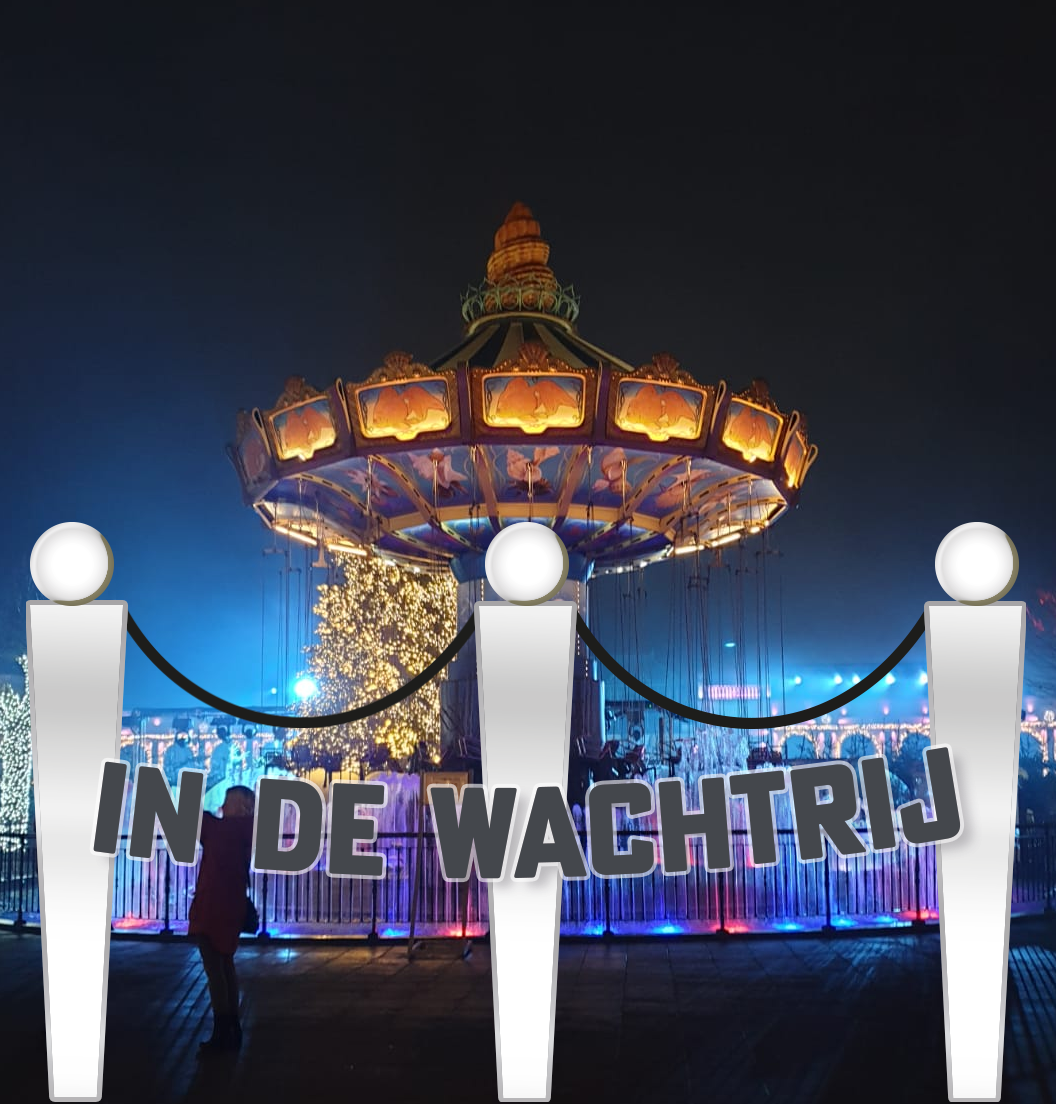 In de wachtrij