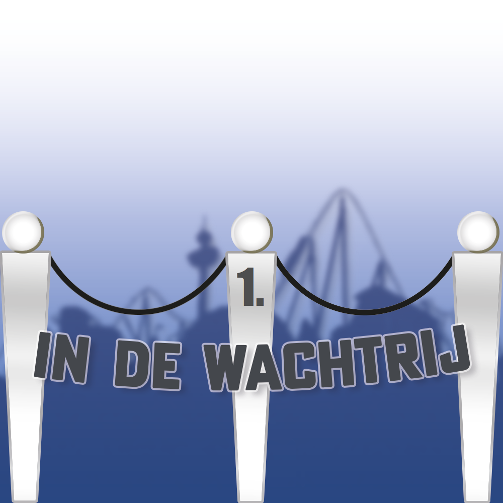 In de wachtrij