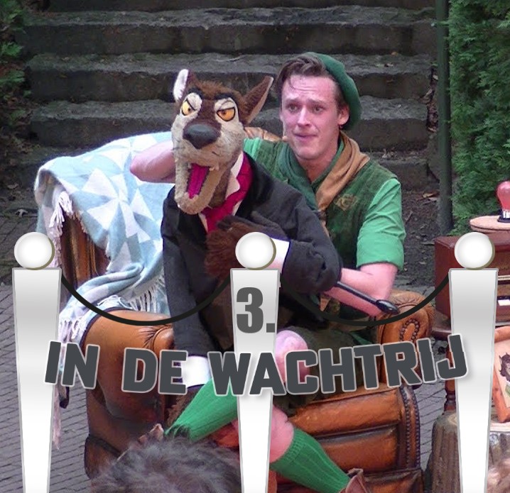 In de wachtrij