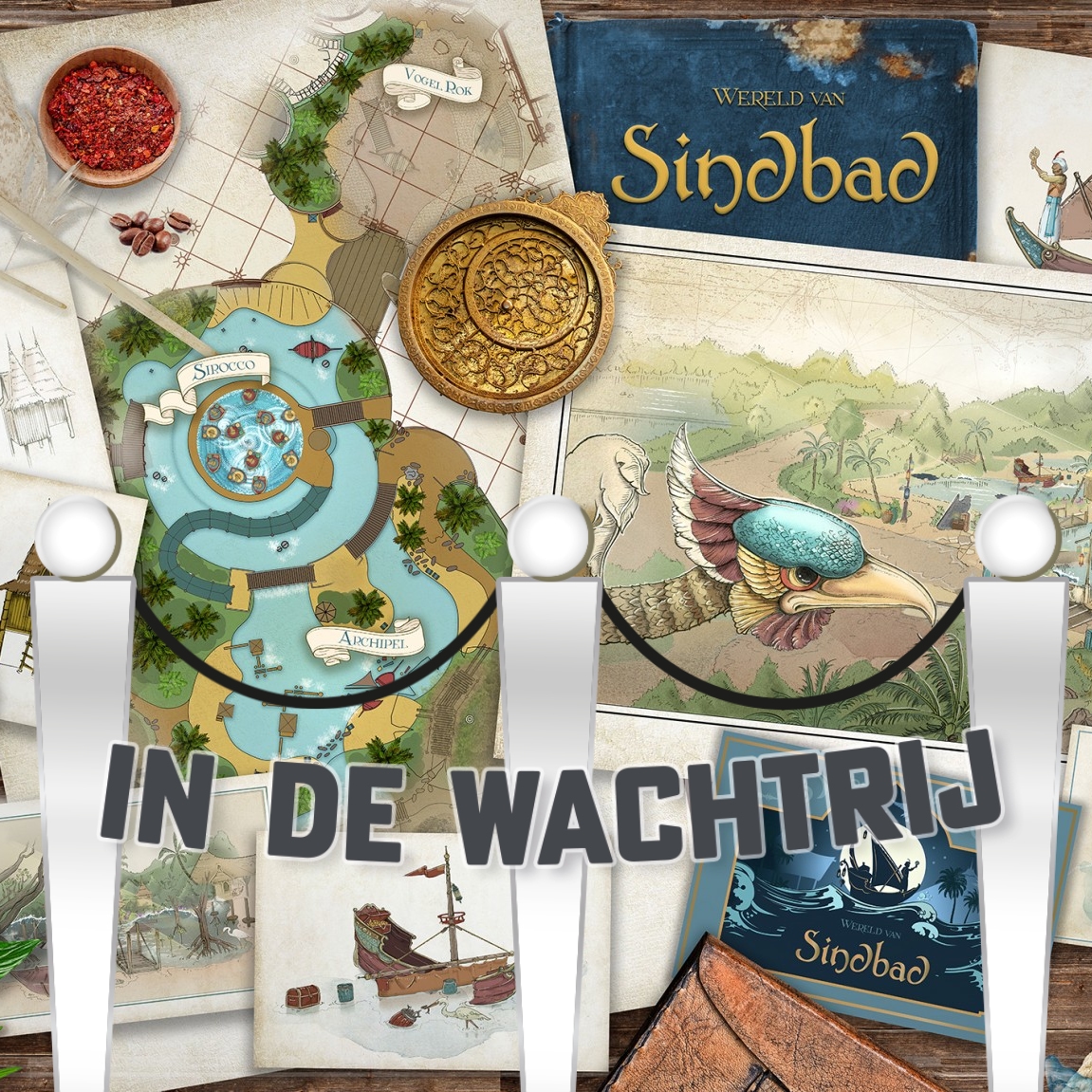 In de wachtrij