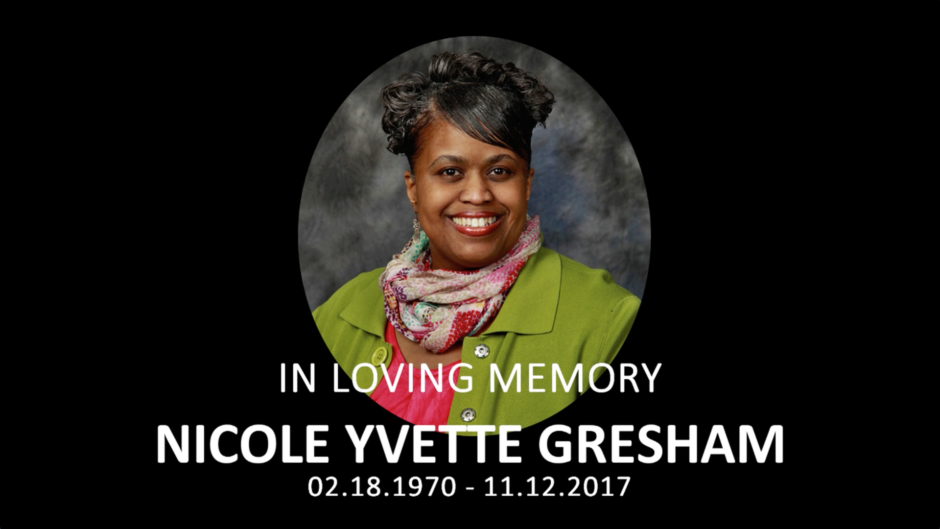 Celebration of Life | Nicole Gresham