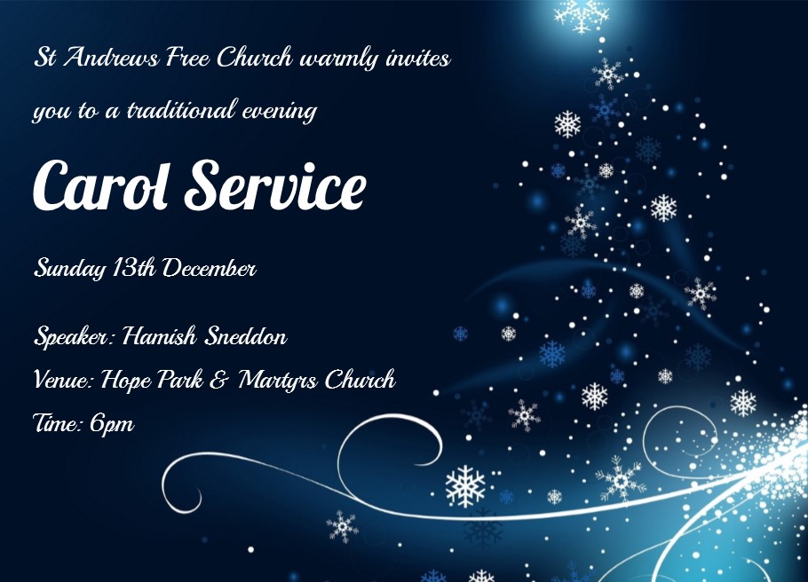 Matthew 2:1-12 (Carol Service)
