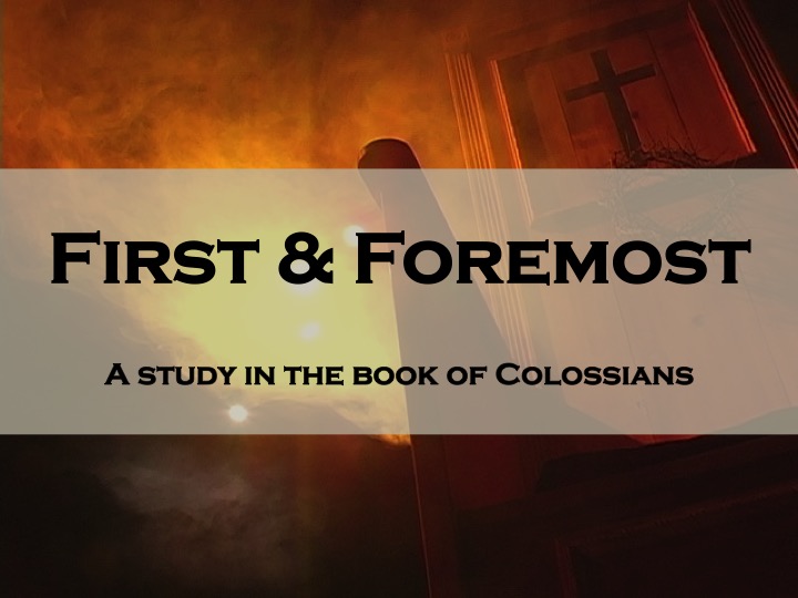 9/10/17 Colossians 1:1-14 