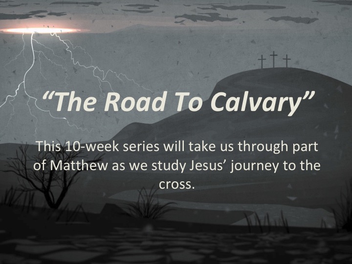 3/11/18 Matthew 27:1-10 