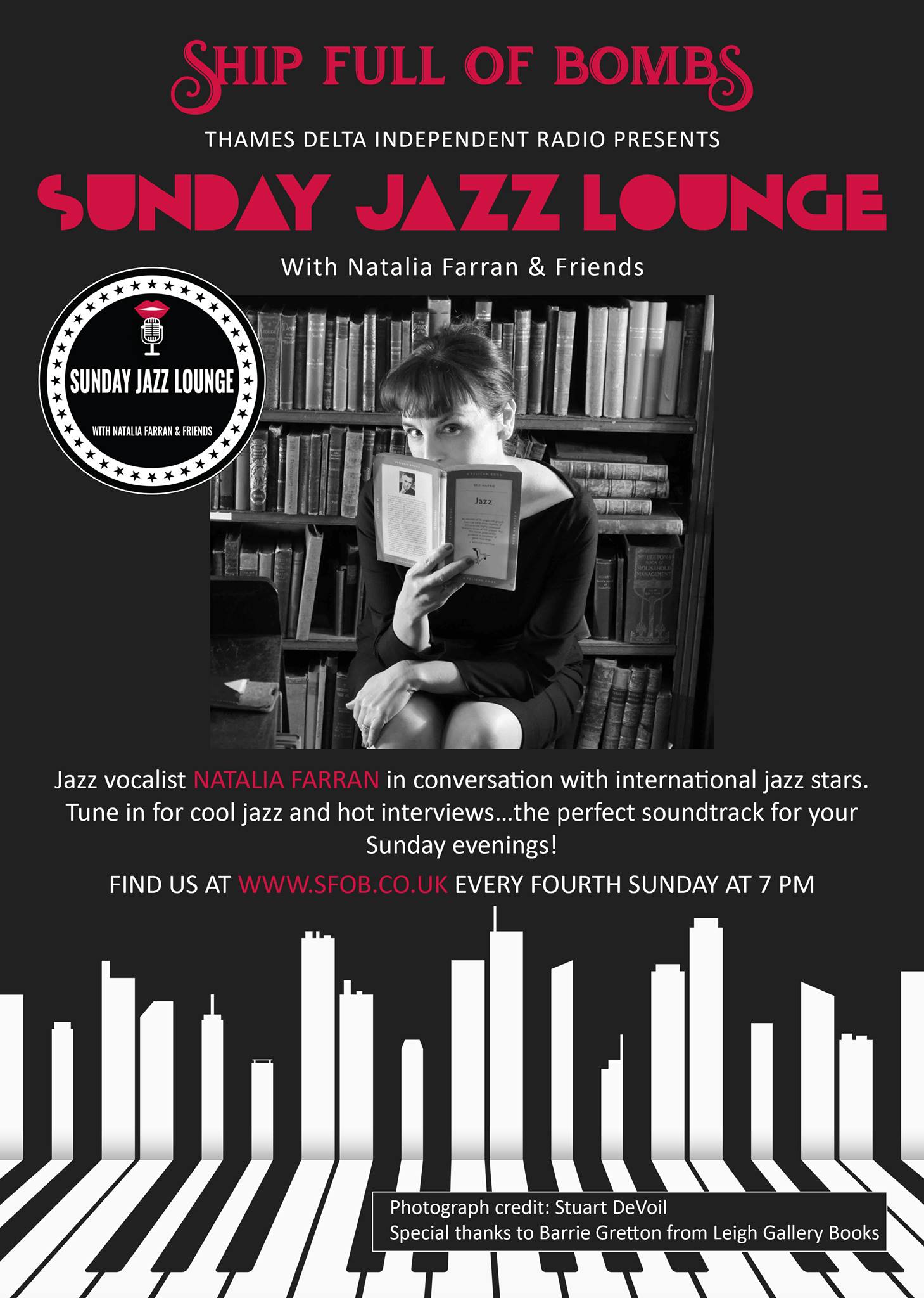 Sunday Jazz Lounge with Natalia Farran - 23/07/2017