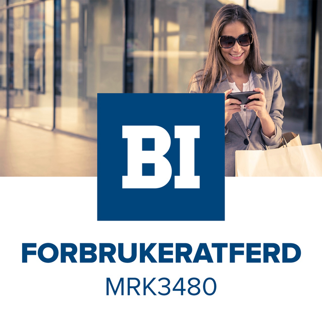 MRK 3480, Studieenhet 1, del 1 - Introduksjon til forbrukeratferd