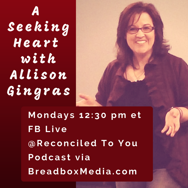 A Seeking Heart with Allison Gingras: Books I am Reading and a New Worrier's Retreat