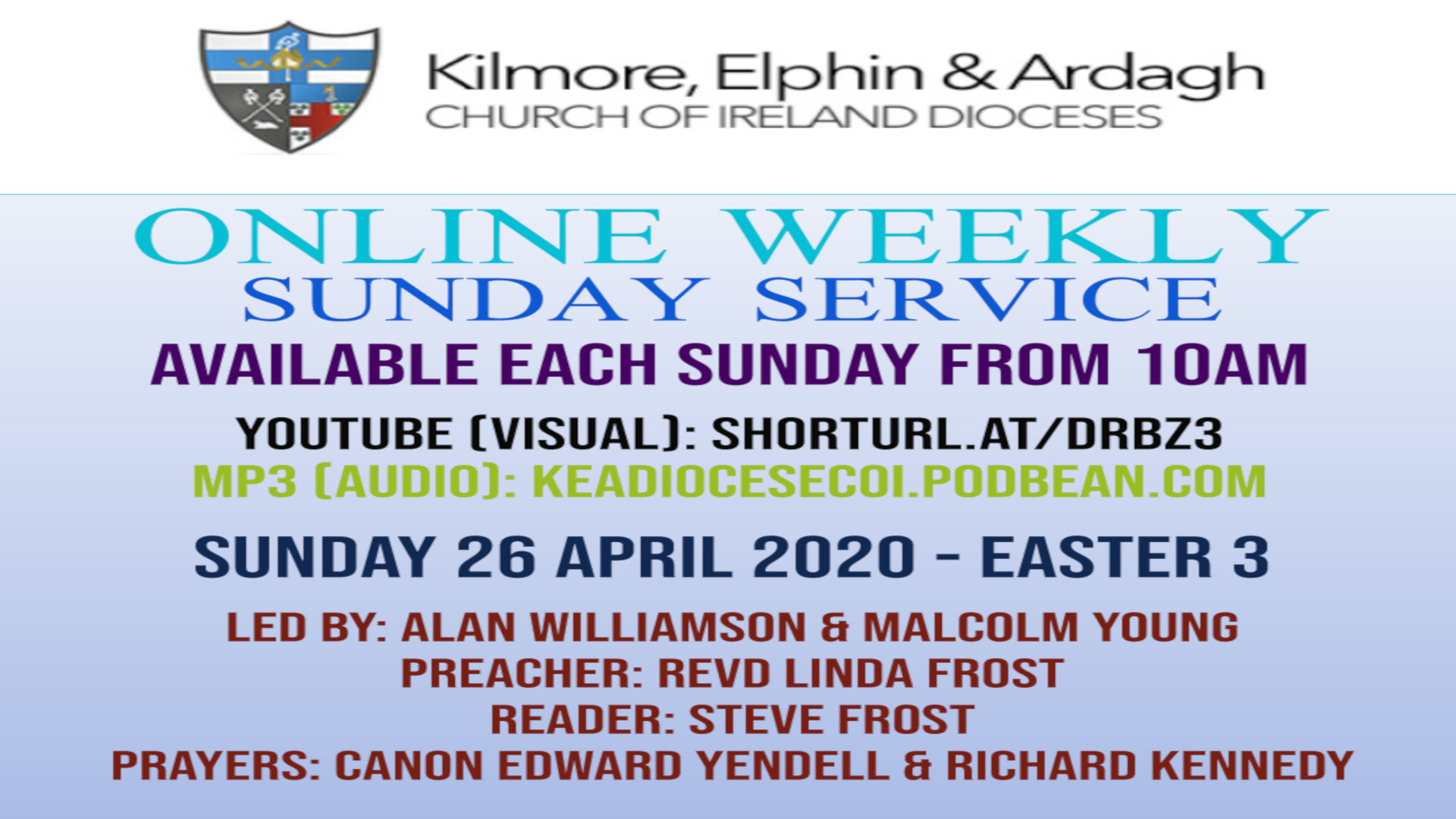 The Diocese of Kilmore, Elphin and Ardagh