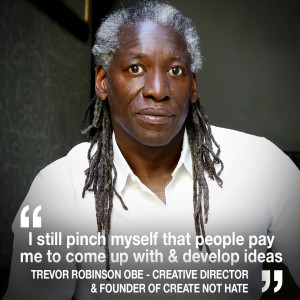 Helen chats to Quiet Storm advertising Creative Director Trevor Robinson OBE