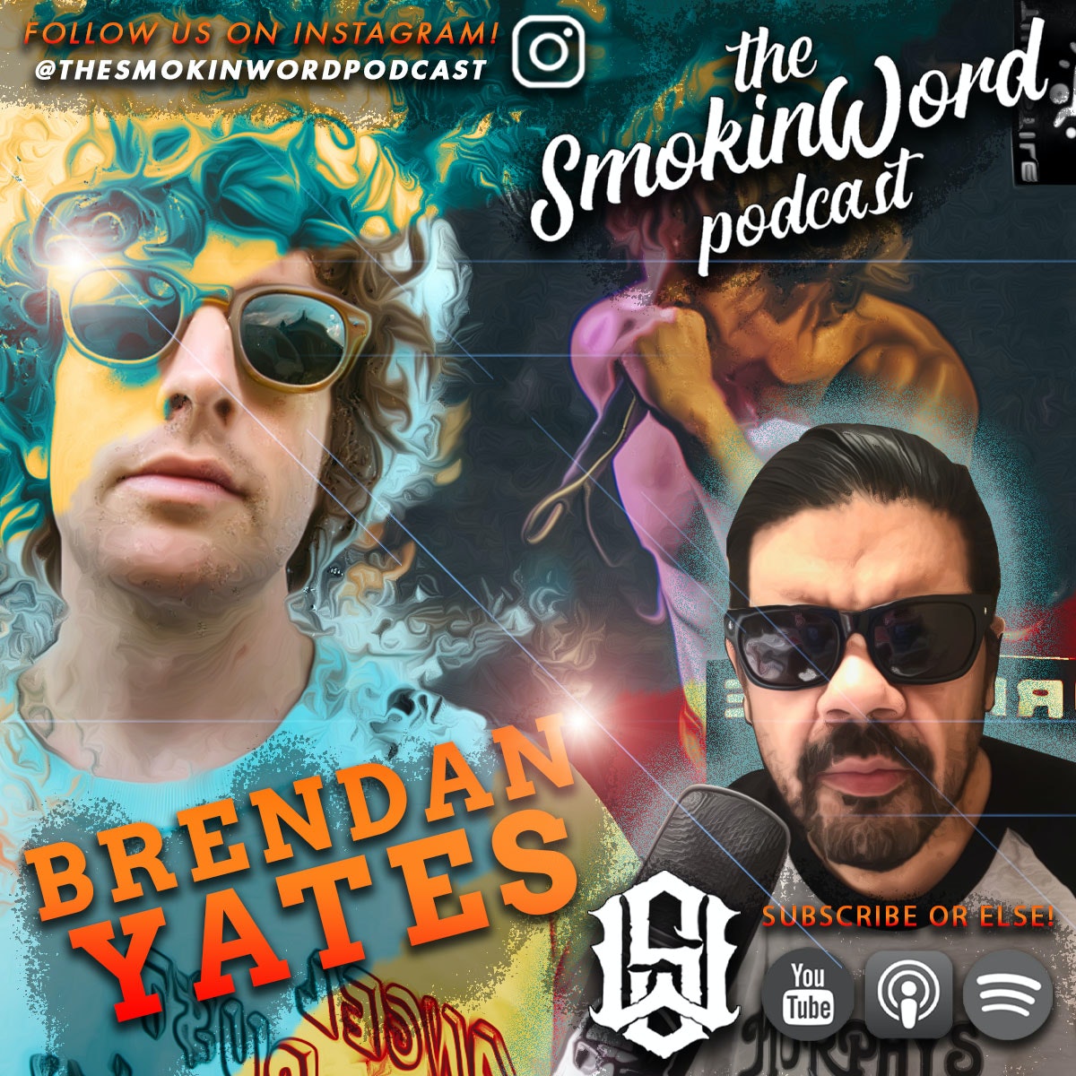 Brendan Yates Turnstile, Trapped Under Ice The Smokin Word Podcast