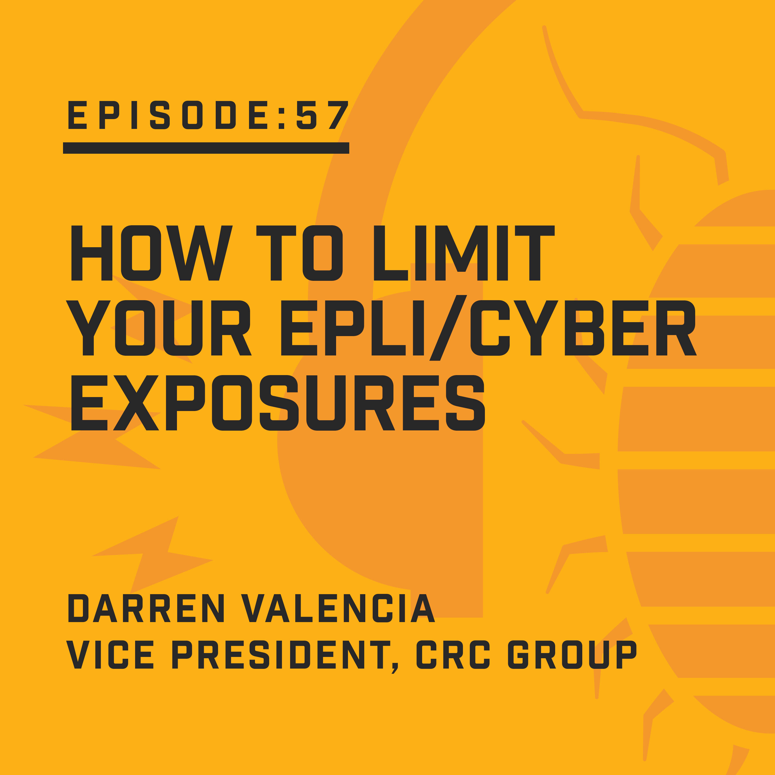 Episode 57: How to Limit Your EPLI/Cyber Exposures