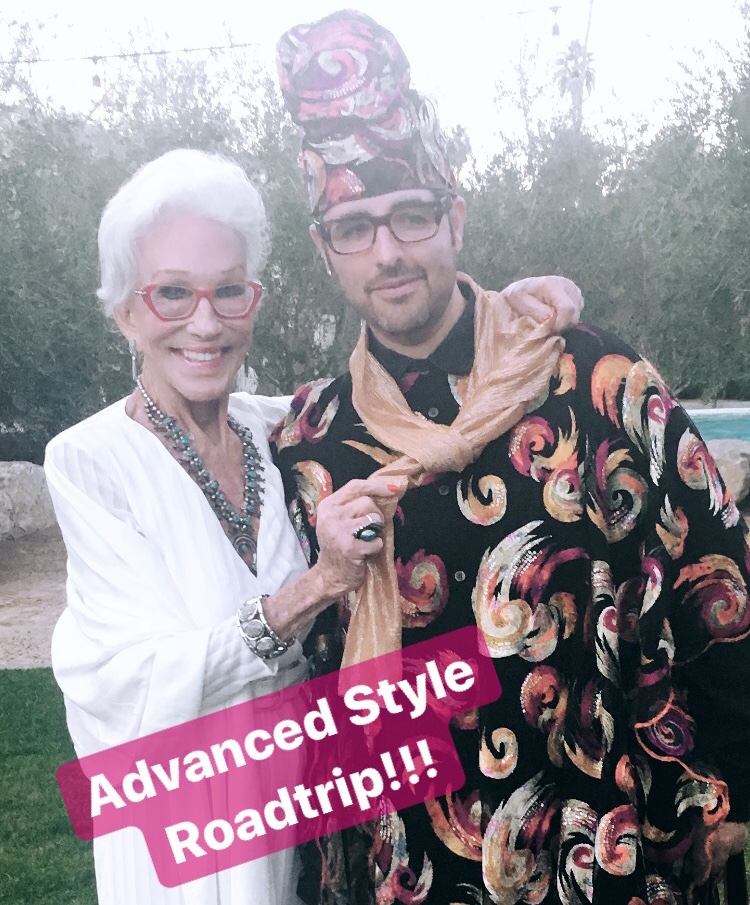 Episode #96-ADVANCED STYLE Roadtrip!!!! Ari Seth Cohen &amp; Valerie Von Sobel!!