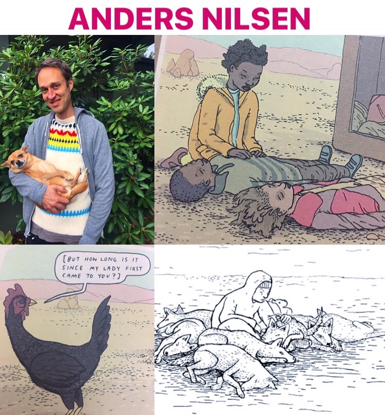 Episode #84-ANDERS NILSEN! &amp; Baby Snack Taste Test w Morgan!!