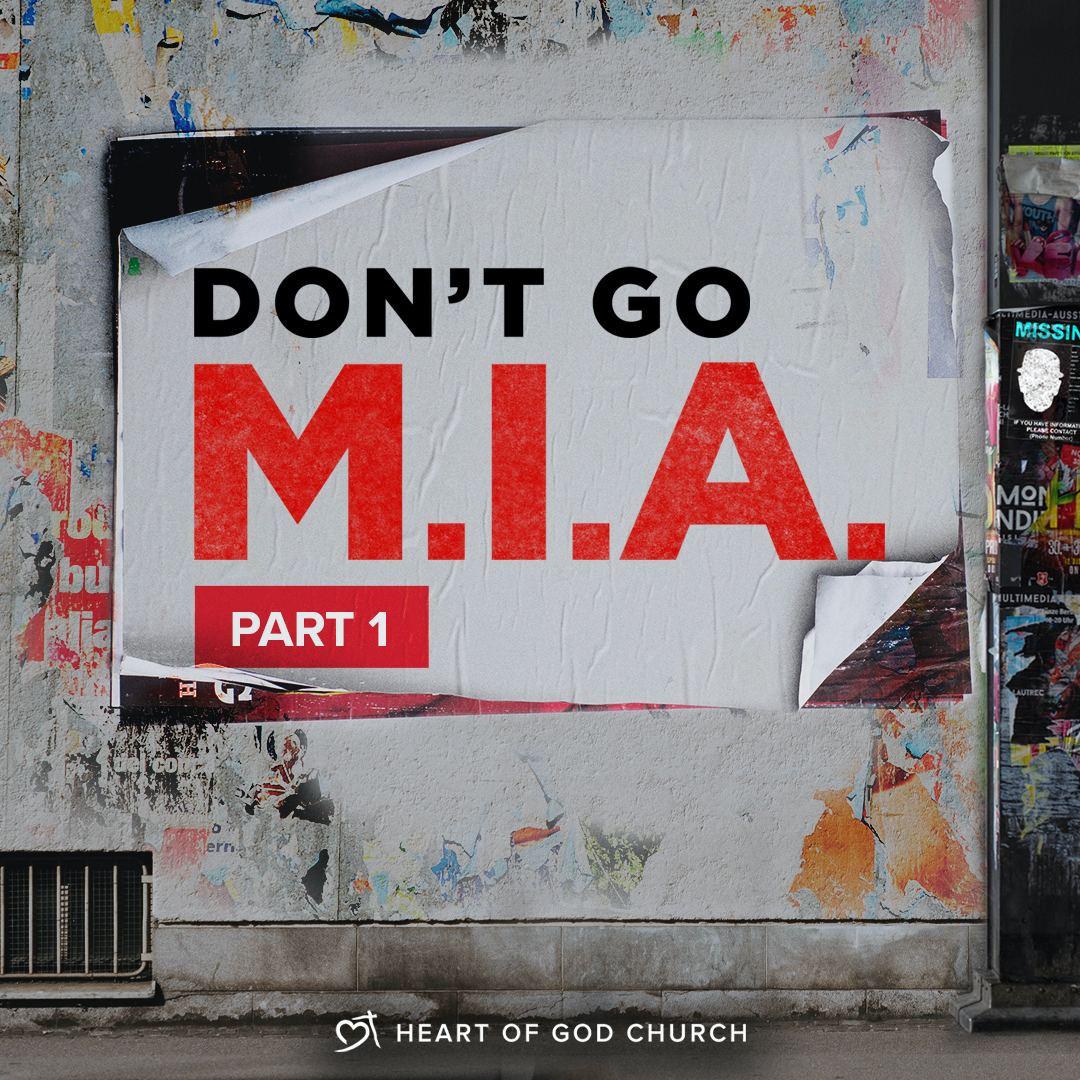 Don't Go M.I.A. (Part 1) - Pastor How (Tan Seow How) Don't Go M.I.A. (Part 1) - Pastor How (Tan Seow How)