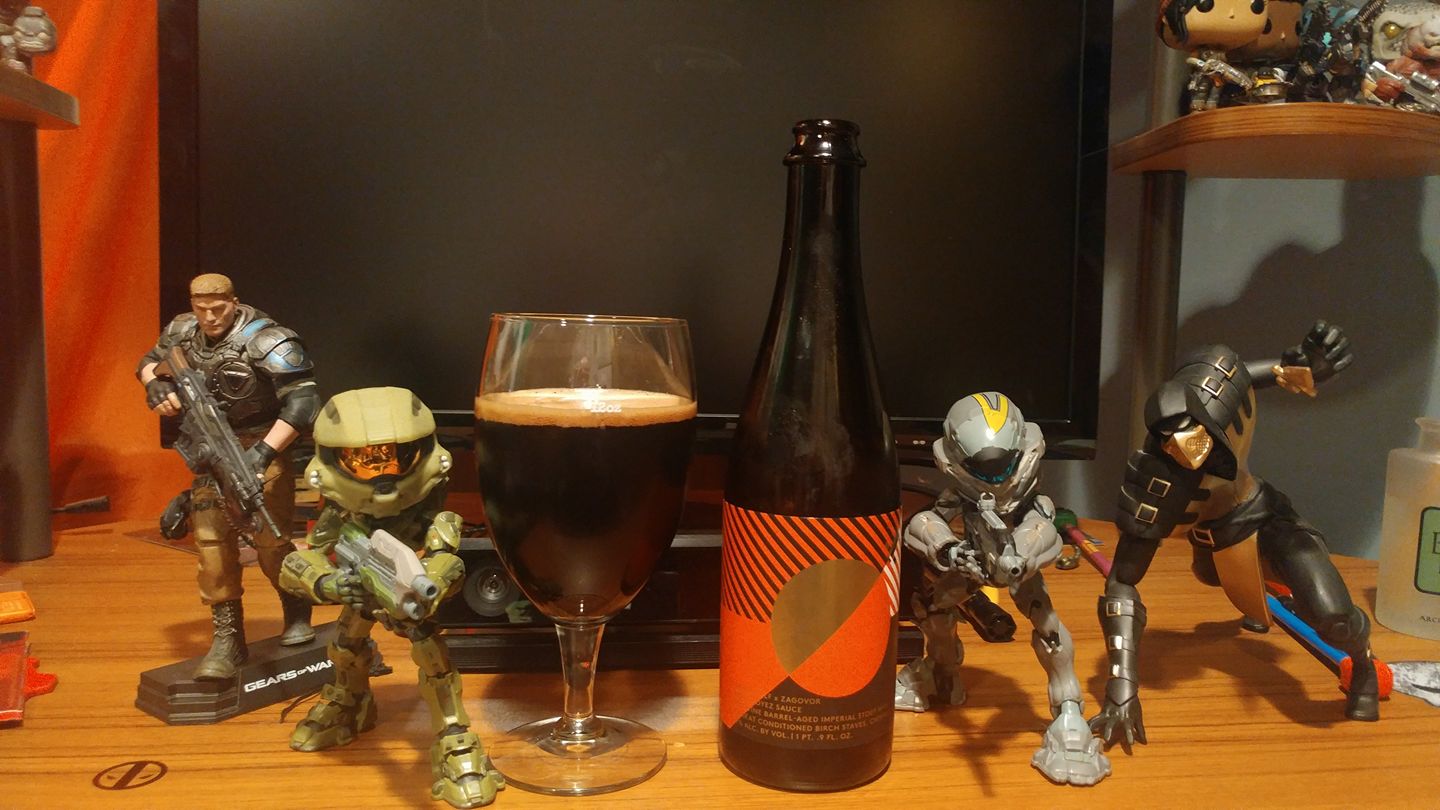 Episode 35 Fortnite Battleroyal and Nuckin Futs Walnut Honey brown ale.