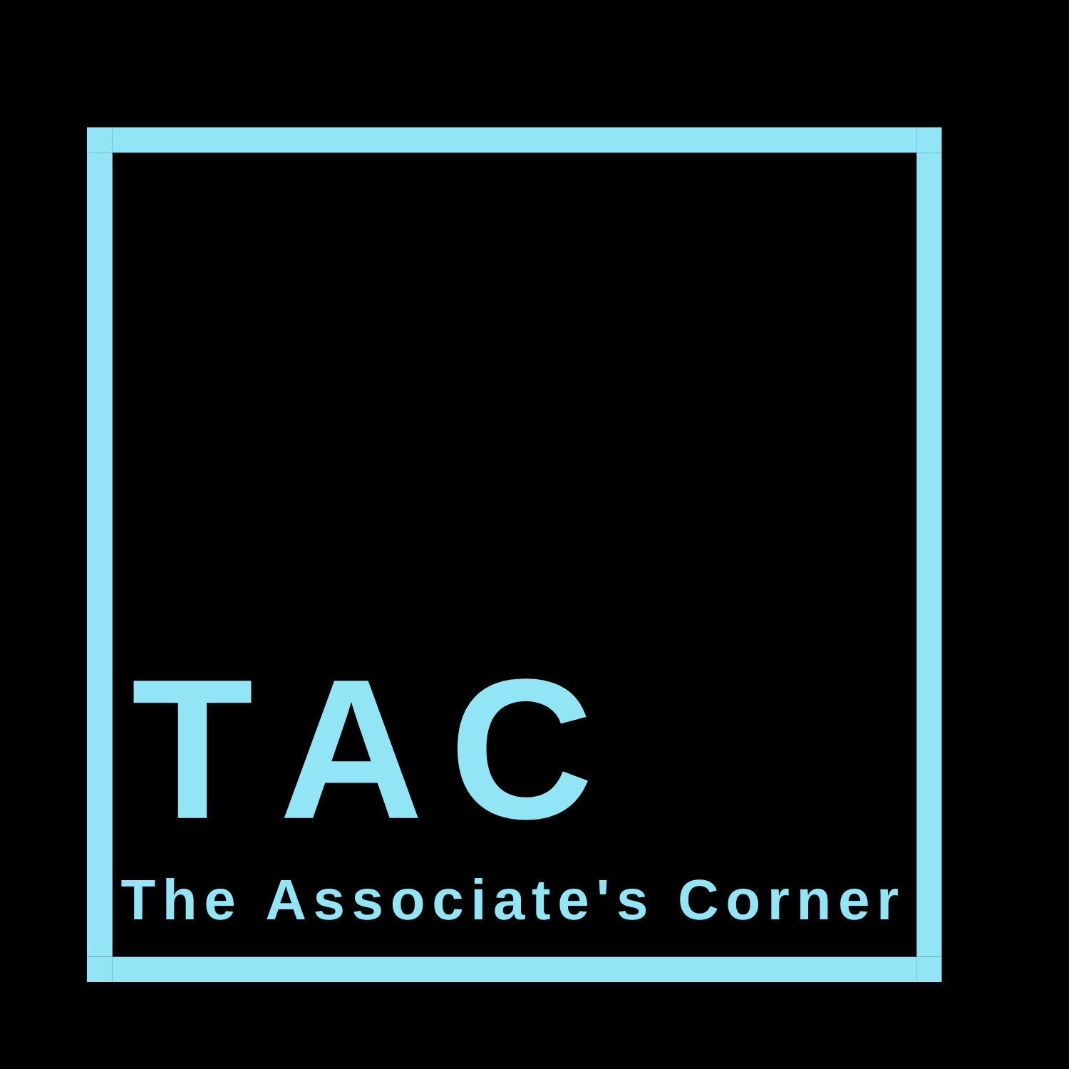 The Associate's Corner