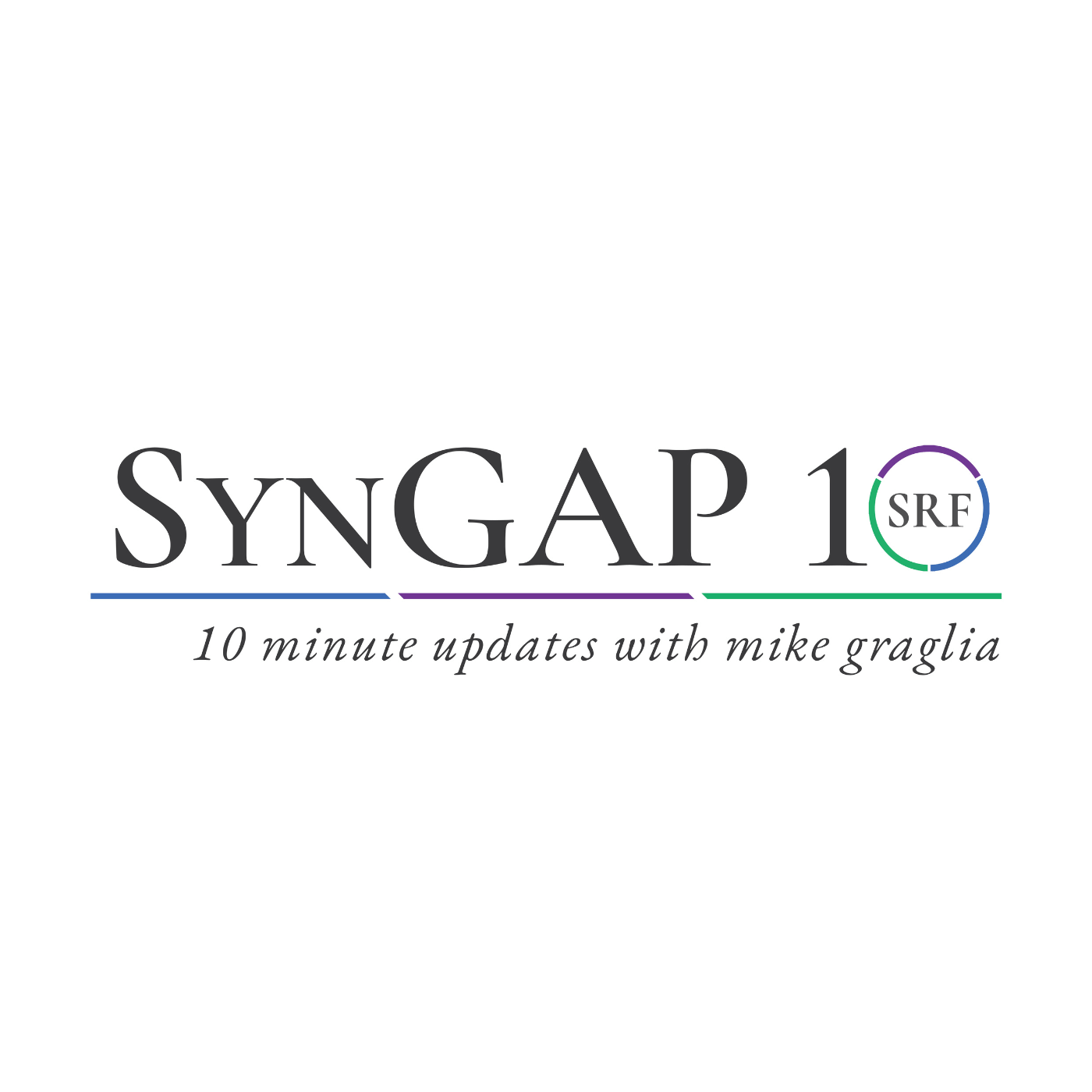 SynGAP10 weekly 10 minute updates on SYNGAP1