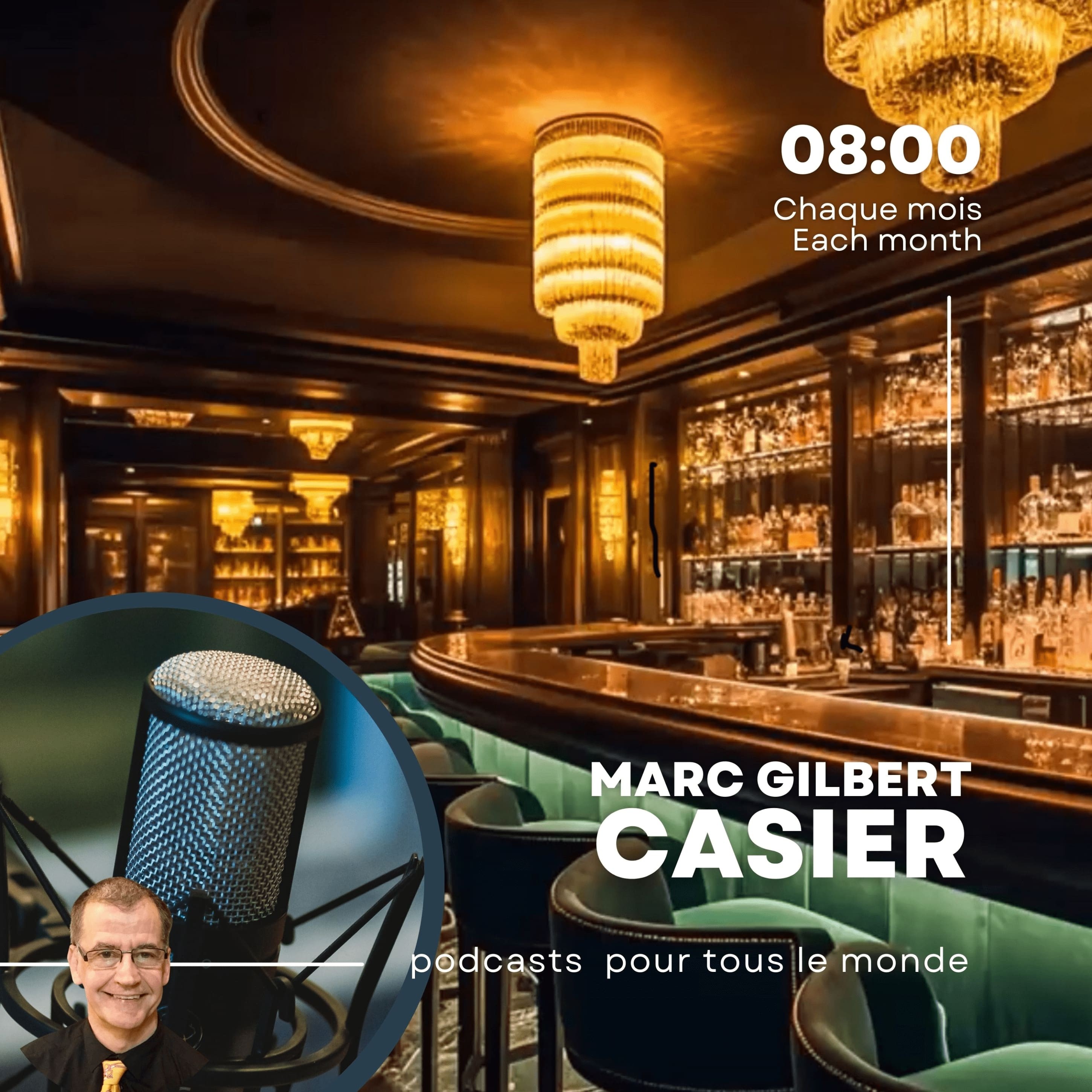 The MG Casier Podcast podcast artwork