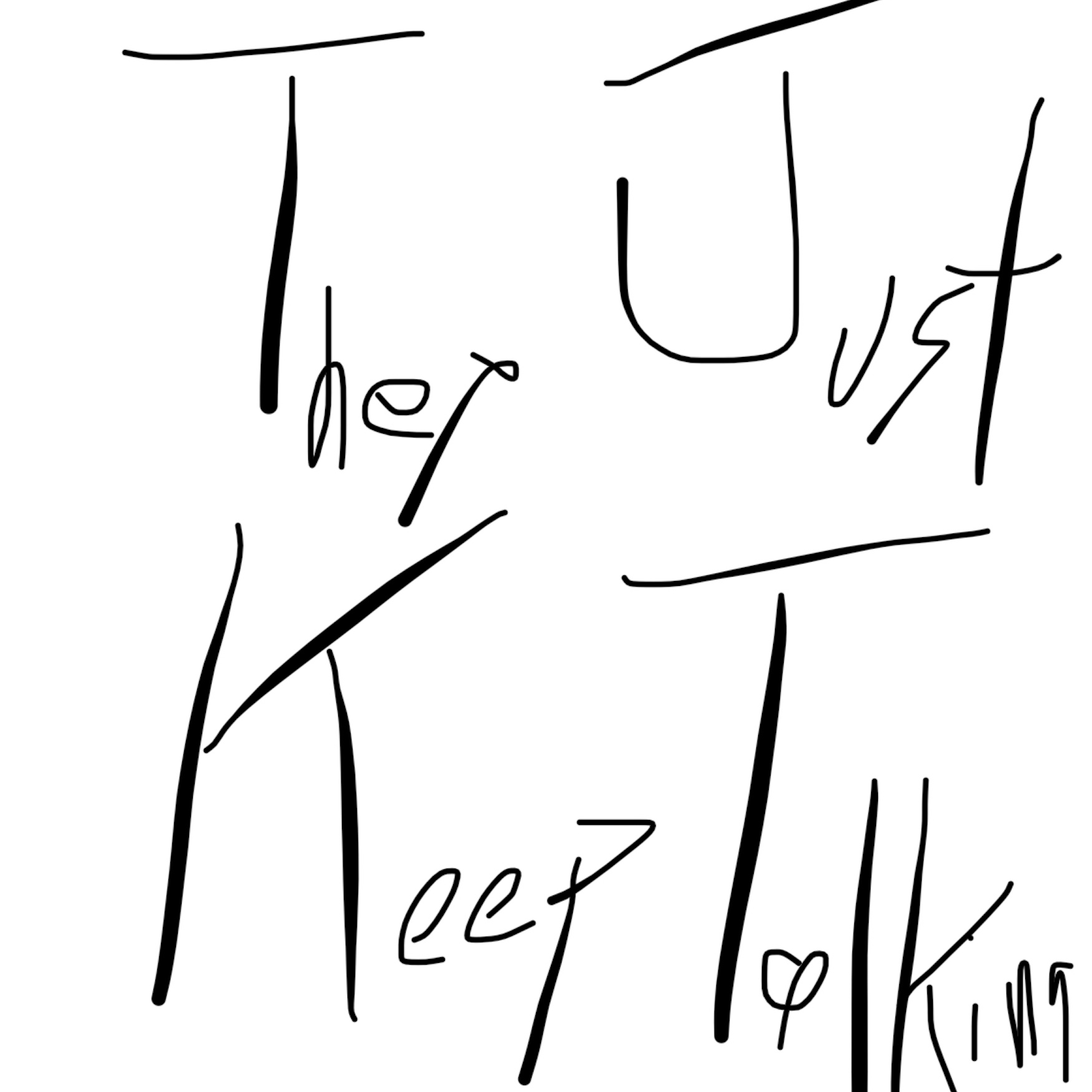 They Just Keep Talking podcast artwork