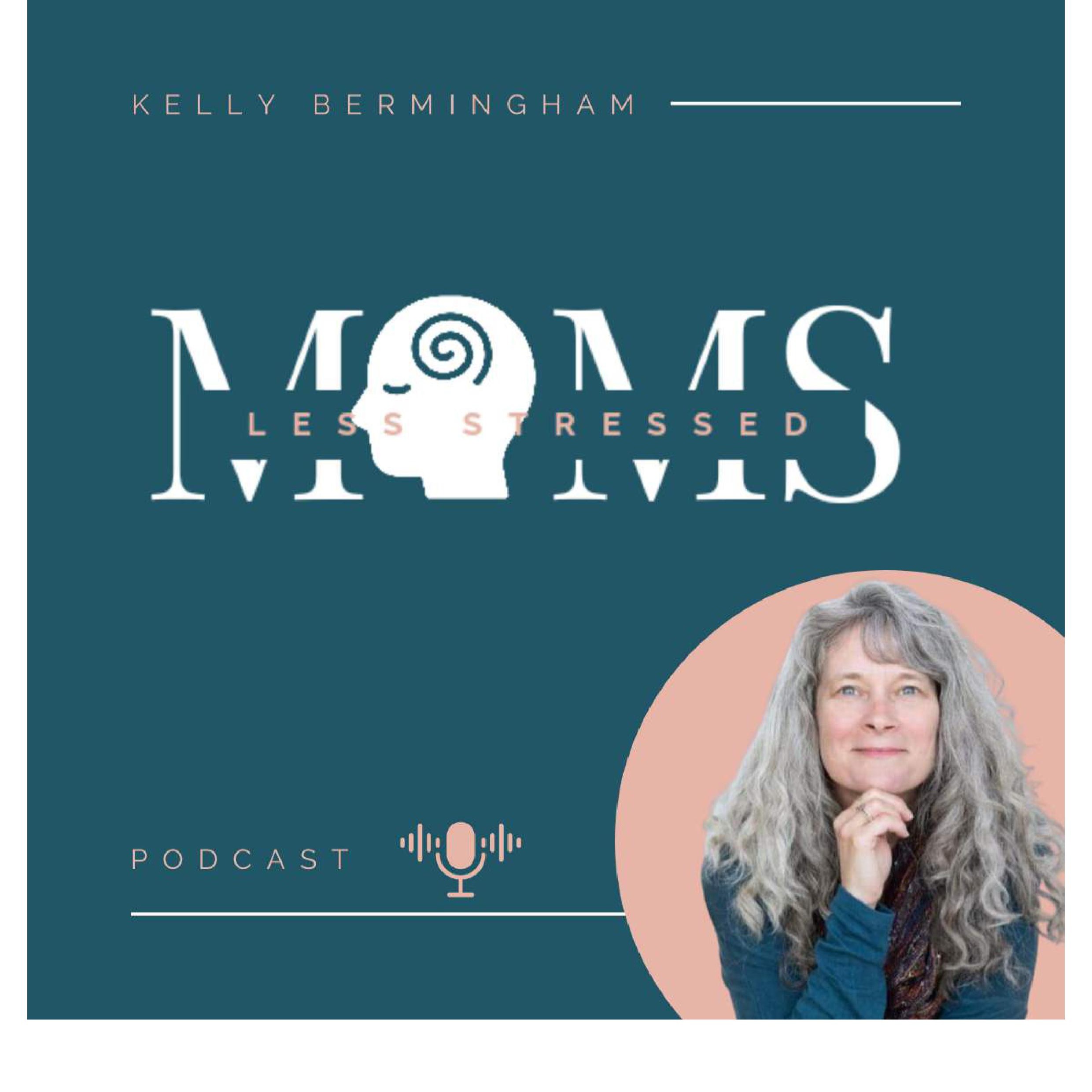 The Less Stressed Moms Podcast podcast artwork