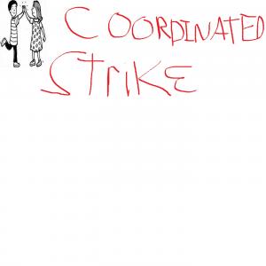 Coordinated Strike Stays inside and Restarts the Restarter box