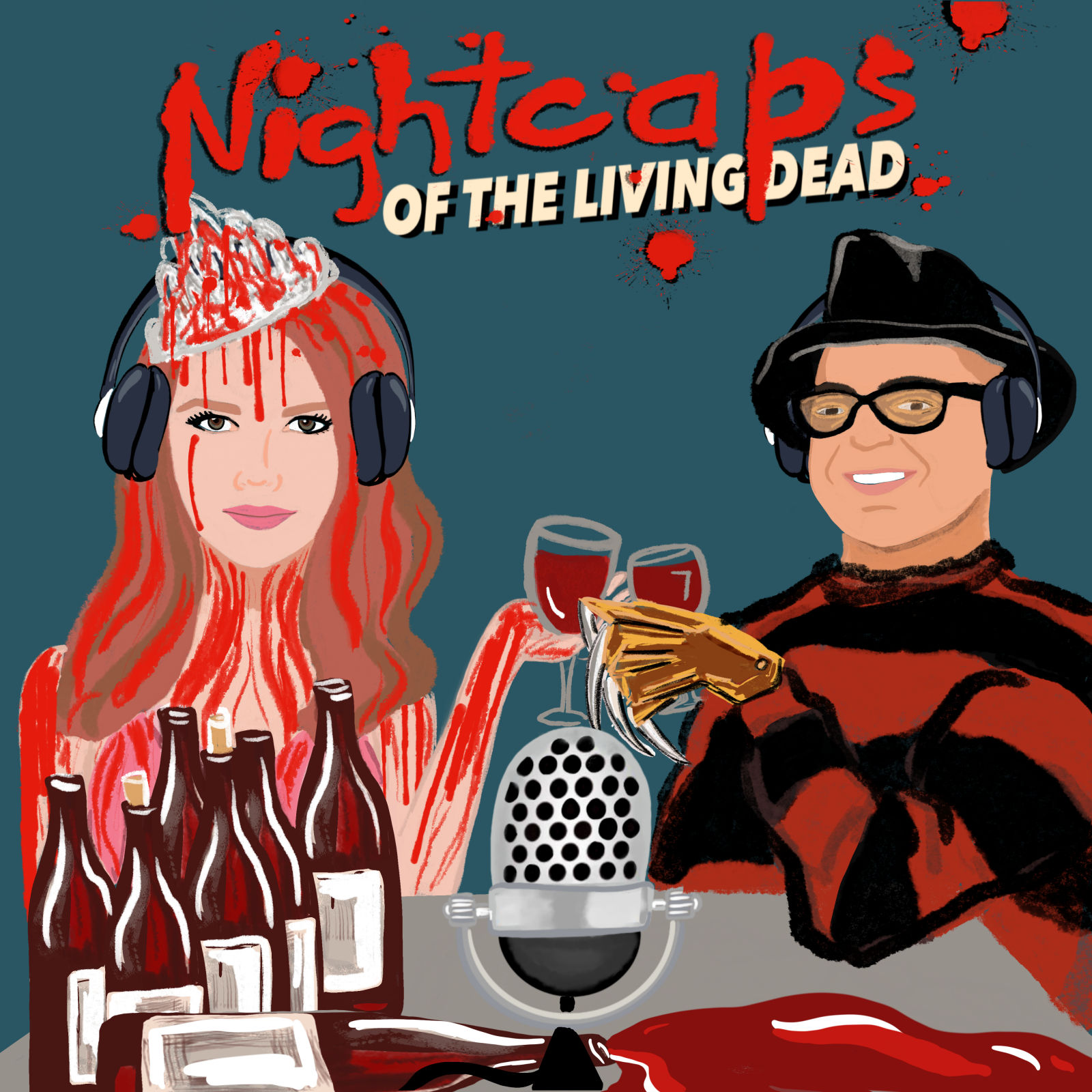 Nightcaps of the Living Dead | Jennipher Foster & Guillermo R. Rodríguez
